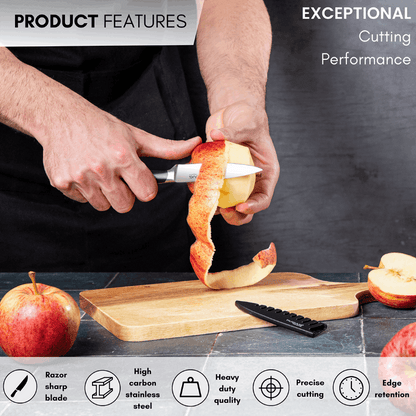 2-Piece Stainless Steel Paring and Utility Knife Set, Nuovva