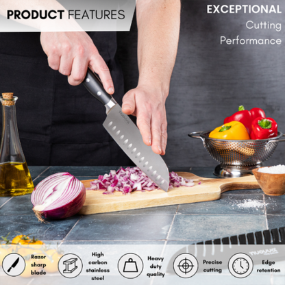 Professional High Carbon Steel Kitchen Knife (Multiple Variants), Nuovva