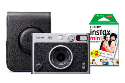 Fujifilm Instax Mini Evo Hybrid Instant Camera - Black
