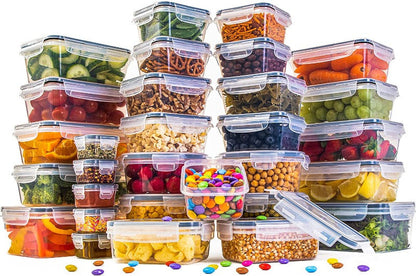 Airtight Food Storage Container Set (8, 12, 20 & 30 Piece), Nuovva