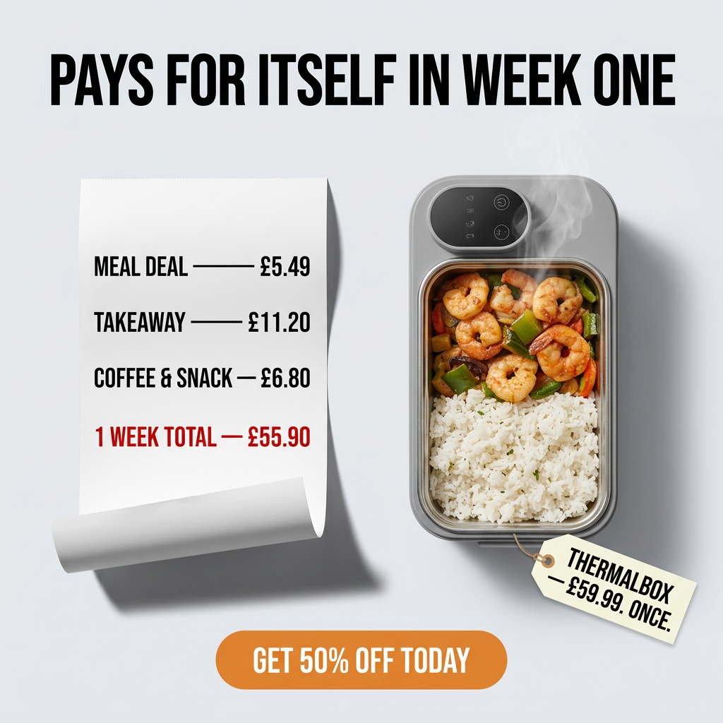 The Self-Heating Lunch Box - ThermalBox