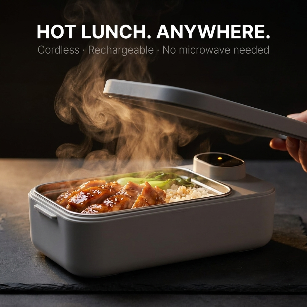 The Self-Heating Lunch Box - ThermalBox