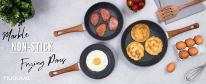 18cm Marble Granite Non-Stick Frying Pan, Nuovva