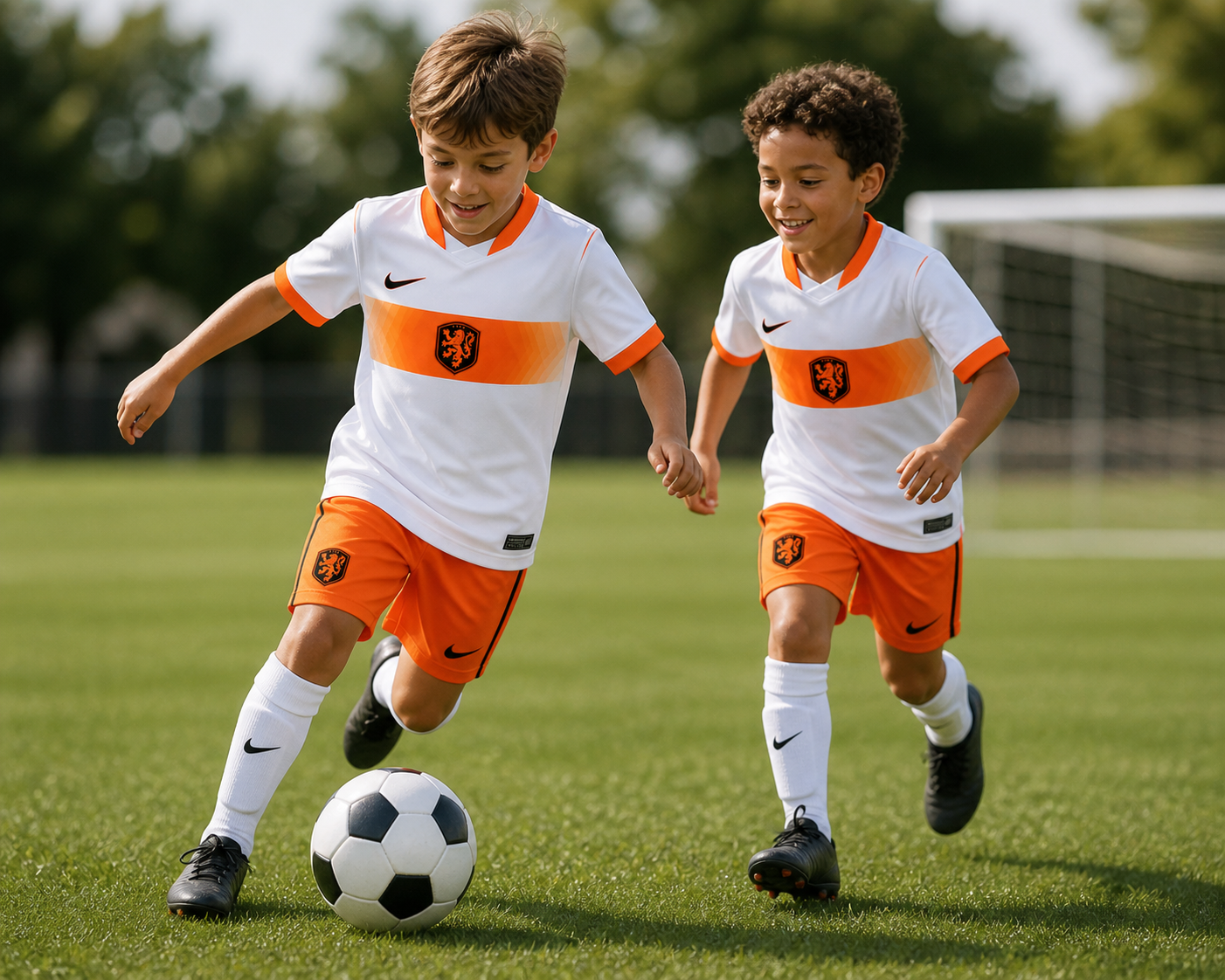 Netherlands 2026/2027 Away Jersey Kids