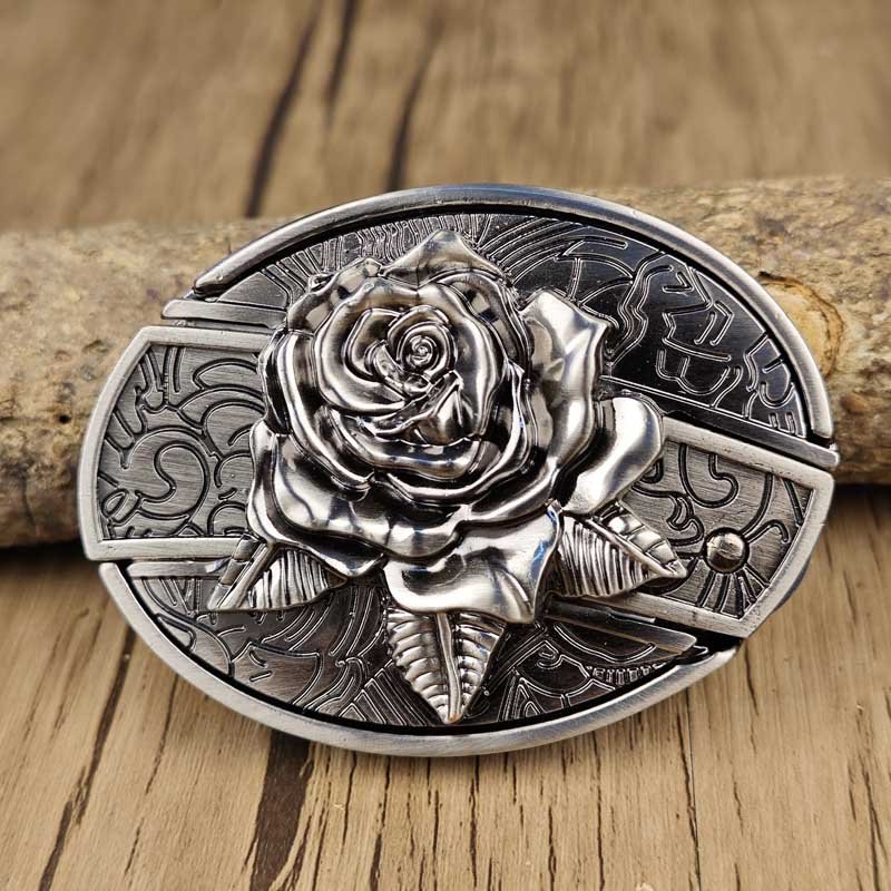 Essantials | Metal Oval Cowboys Belt Buckle