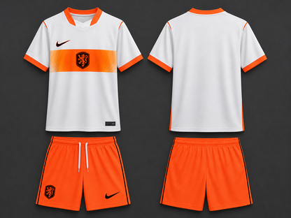 Netherlands 2026/2027 Away Jersey Kids
