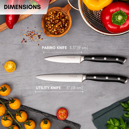 Professional High Carbon Steel Kitchen Knife (Multiple Variants), Nuovva