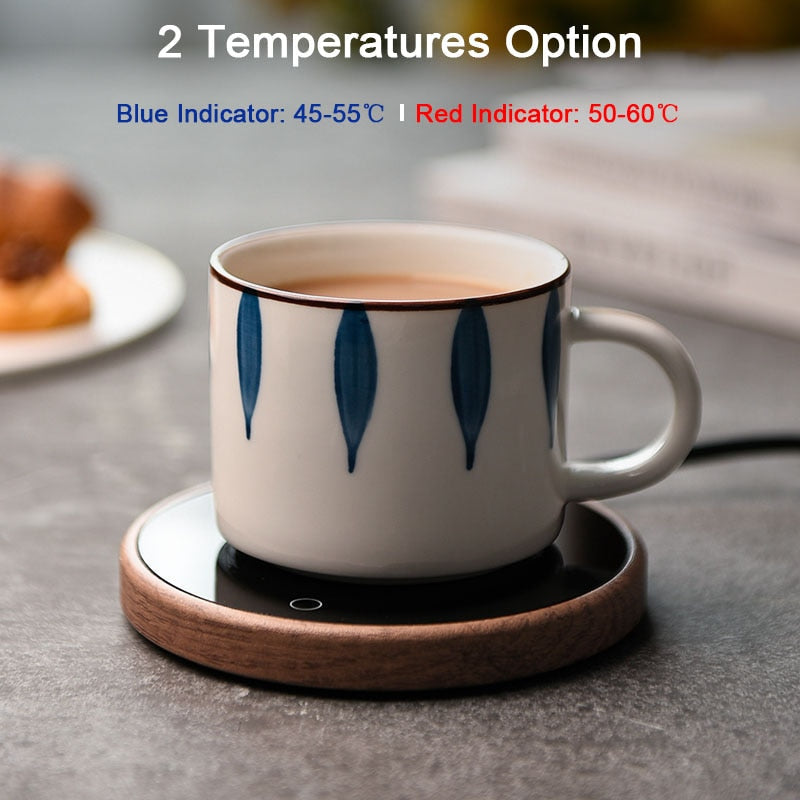 Essantials | Smart Elegant Ceramic Mug Warmer Coaster