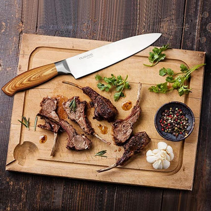7-Piece  Kitchen Knife Set with Rotating Block, Nuovva